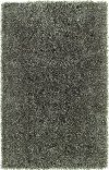 8 x 10 Large Contemporary Gray Shag Rug - Belize