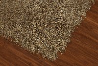 5 x 8 Medium Contemporary Stone Brown Shag Rug - Belize-2