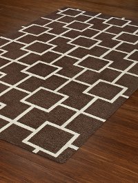 5 x 8 Medium Mocha Brown Area Rug - Infinity-3