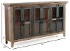 Antique Multicolor Console