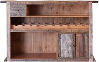 Rustic Reclaimed Antique Bar