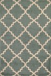 5 x 7 Medium Geometric Light Blue Area Rug - Terrace-1