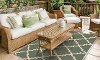 5 x 7 Medium Geometric Light Blue Area Rug - Terrace-2