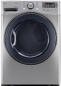 DLEX3570V LG Electric Steam Dryer - 7.4 cu. ft. Graphite Steel