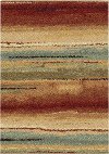 5 x 8 Medium Rust Area Rug - Metropolitan