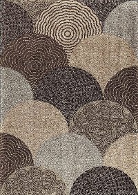 8 x 11 Large Taupe Area Rug - Wild Weave