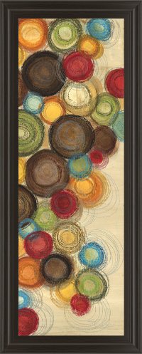 Multi Color Wednesday Whimsy II Framed Wall Art
