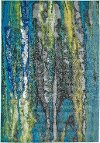 8 x 11 Large Blue-Green Area Rug - Brixton