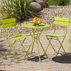OP-BS3-SOL-GRN Green 3 Piece Bistro Set