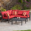 OP-ALSS4-AST-CAN-K Red Star Traders 4 Piece Sectional and Table Set