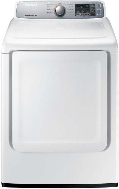 DV45H7000EW Samsung Electric Front Load Dryer - 7.4 cu. ft. White