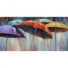 'Umbrellas' Canvas Wall Art