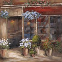 'Flower Shoppe' Canvas Wall Art