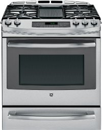 PGS920SEFSS GE Profile Series 5.6 cu. ft. Gas Convection Slide-in Range - Stainless Steel