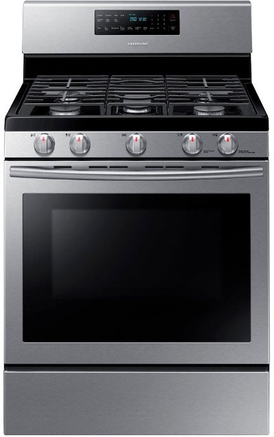 NX58H5600SS Samsung Gas Range - 5.8 cu. ft. Stainless Steel