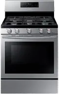 NX58H5600SS Samsung Gas Range with 5th Oval Burner - 5.8 cu. ft. Stainless Steel