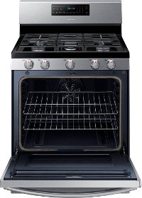 NX58H5600SS Samsung Gas Range with 5th Oval Burner - 5.8 cu. ft. Stainless Steel-4