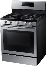 NX58H5600SS Samsung Gas Range with 5th Oval Burner - 5.8 cu. ft. Stainless Steel-8