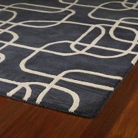 7 x 9 Large Ebony Area Rug - Astronomy-2