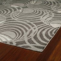 7 x 9 Large Lunar Graphite Gray Area Rug - Astronomy-2