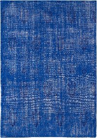 6 x 9 Medium Vintage Blue Rug - Restoration