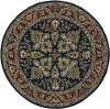 8' Round Navy Area Rug - Tara