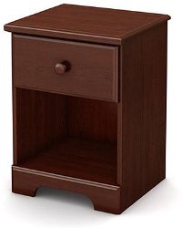 3746062 Cherry 1-Drawer Nightstand - Summer Breeze