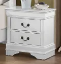 Mayville White Nightstand
