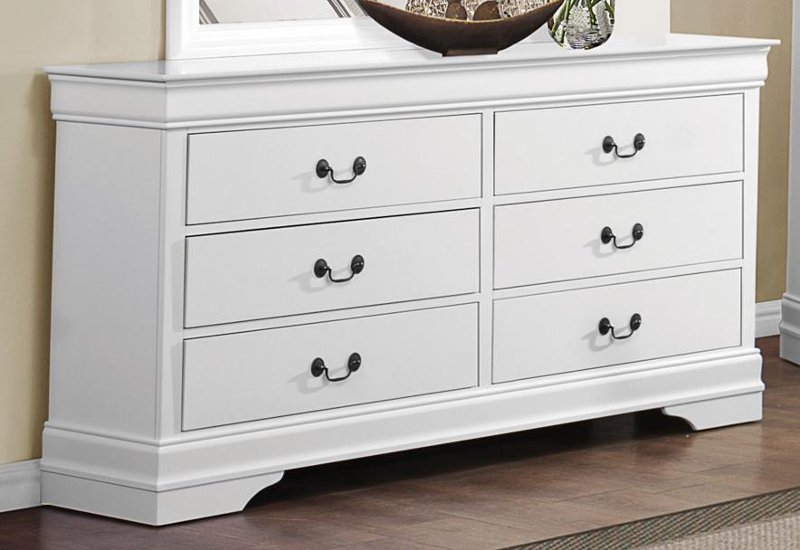 Mayville White Dresser Rc Willey Furniture Store