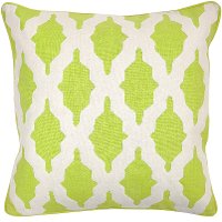 Louise Celadon 22 Inch Throw Pillow
