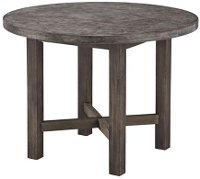 Gray Round Dining Table - Concrete Chic