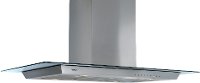 VI45G Wolf 45 Inch Cooktop Island Hood - Glass and Stainless Steel