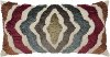 Multi Colored Rectangular Throw Pillow