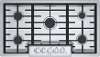 NGMP655UC Bosch Benchmark 36 Inch Gas Cooktop - Stainless Steel-2