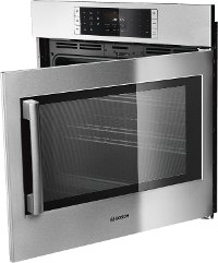 HBLP451RUC Bosch 30 Inch Convection Single Wall Oven with Left-Side Handle - 4.6 cu. ft. Stainless Steel-2