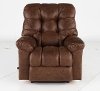 10-563/D126778 Canyon Brown Reclina-Rocker Manual Recliner - Gibson