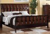 Cherry Queen Sleigh Bed - Cavalier
