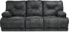 Slate Grey Power Triple Reclining Sofa - Voyager Collection