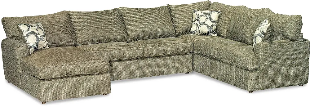 City Stone Upholstered 3 Piece Sectional-1