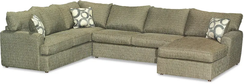 City Stone Upholstered 3 Piece Sectional-1