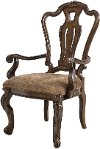 Chestnut Dining Room Arm Chair - Rochelle Collection