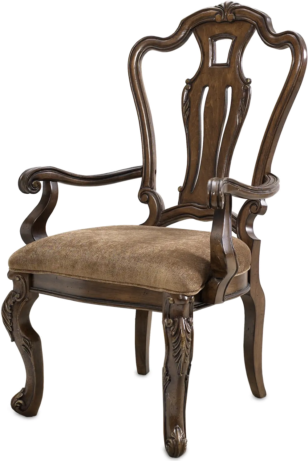 Chestnut Dining Room Arm Chair - Rochelle Collection-1