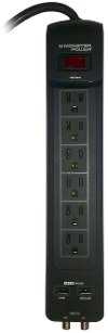 MP-EXP-600 AVU Monster Core Power 600 AV Surge Protector