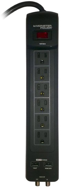 MP-EXP-600 AVU Monster Core Power 600 AV Surge Protector