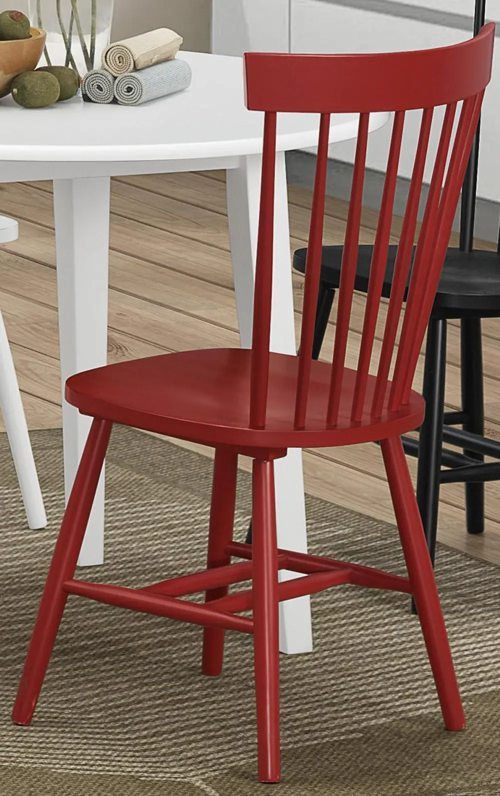 Shelli Red Side Chair-1
