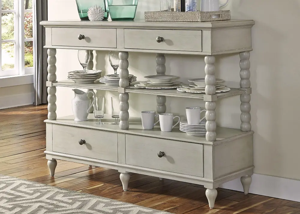 Harbor View Gray Sideboard-1
