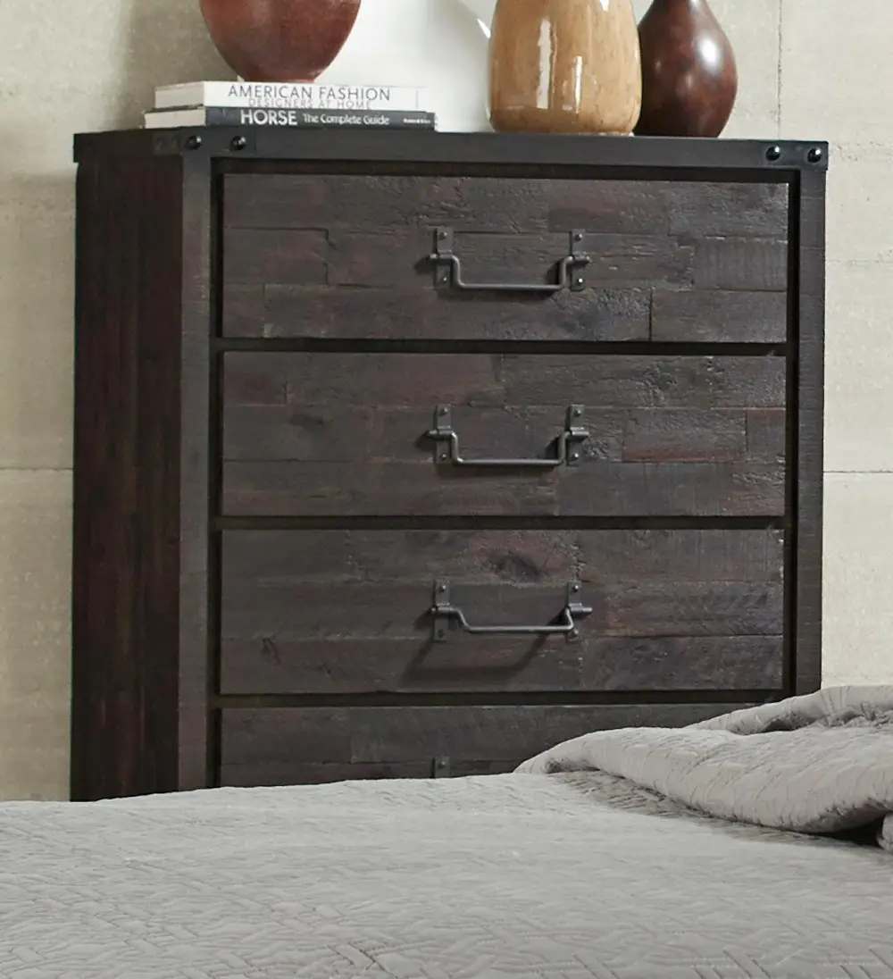 Buxton Coffee Chest of Drawers-1