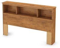 3432093 County Pine Full Size Bookcase/ Headboard (54 Inch) - Little Treasure