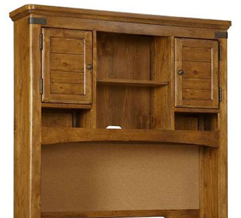 Rustic Pine Desk Hutch - Bryce Canyon | RC Willey ...