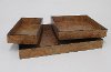 Medium Brown Rectangular Tray